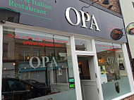 Opa outside