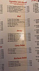 Pagoda Restaurant menu