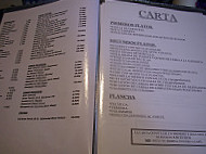 Bodega Flor menu