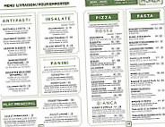 Enoteca Monza Pizzeria Moderna menu