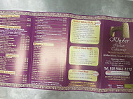 Khyber Indian Takeaway menu