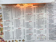 Golden Bridge menu