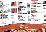 Pizzeria Libero menu