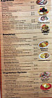 Habanero Grill menu