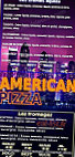 American Pizza menu
