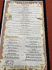 The Lonestar menu