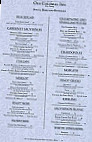Colonial Inn menu
