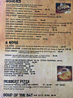 Caudillo's Pizza menu