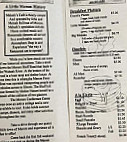 Meleah's Cafe And Country Store menu