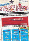 Star'z Pizza menu