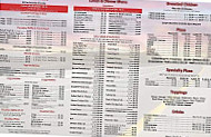 Cruisers menu