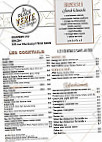 La Place Verte menu
