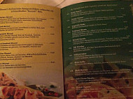 Bombay Palace menu