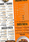Lazania Italian Food menu