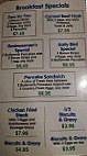 Fort Colony Family Diner Inc menu