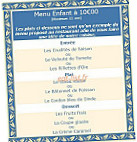 Restaurant A Marie Feuchere menu