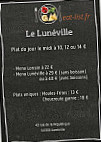 Le Luneville menu