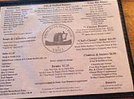 Spring River Draft House Grill menu