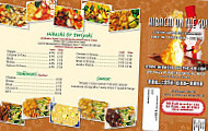 Japanese Express menu