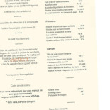 Au Saut Du Postillon Carte