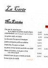 Le Saint-Honore menu
