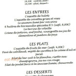 La Liégeoise Speisekarte