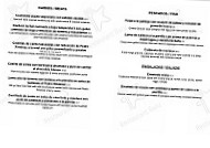 Alegrias Spanish Tapas menu