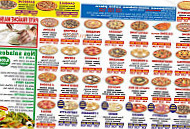 Allo Pizza Pronto menu