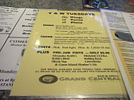 Grand Central menu