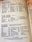 Carini's Italian menu