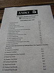 Andly Private Kitchen menu