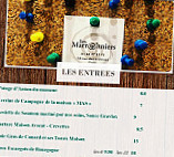 Les Marronniers menu