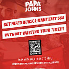 Papa Johns Pizza inside