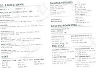 Cc Babcoq Cronulla menu