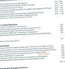 Castel Clara Thalasso menu