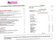 Domeva Caffe menu