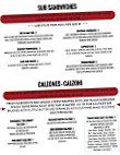 Nonna's By So Italian Eatery menu