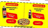 Miam Pizza menu