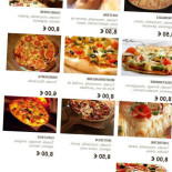 Gusto Pizza menu