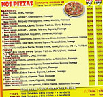 Pizza City et Services menu