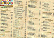 Golden Lee Chinese Takeaway menu