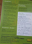 Fowlers Cafe/bistro menu