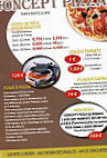 Concept Pizza menu