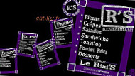 LE Riki's menu