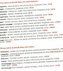 Pizza Varèze menu