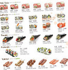 Oky Sushi menu