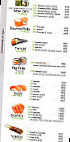 Light Sushi menu