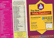 The New Mala Tandoori menu