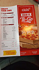 Cicis Pizza menu