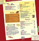 Crousti Pizz menu